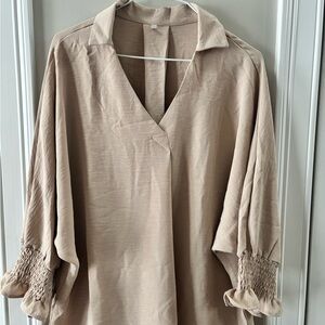 Women’s V- Neck Blouse